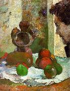 Paul Gauguin Still Life with Profile of Laval China oil painting reproduction